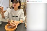 川口春奈の左手にはさりげなく“超高級時計”が（本人のインスタグラムより）