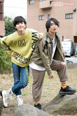 横山統威、清水天規 撮影/伊藤和幸