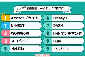 入って後悔した動画配信サービスランキングTOP10