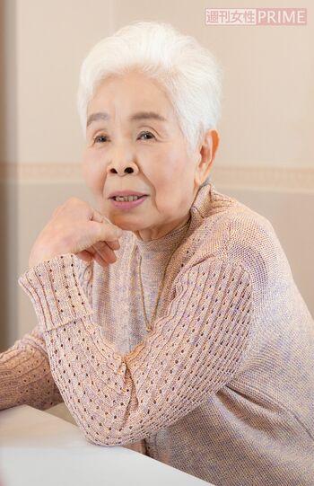 かしまし娘・正司花江さん　撮影／齋藤周造