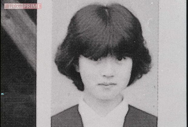 中森明菜の学生時代。チャーミングな瞳が印象的