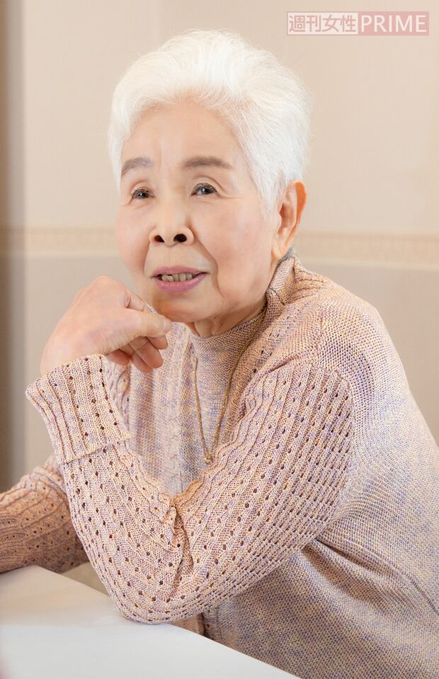 かしまし娘・正司花江さん　撮影／齋藤周造