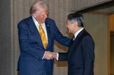 天皇陛下・高市早苗首相と対面のトランプ大統領、6年ぶりの来日で締めた「安倍晋…