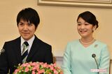 2017年9月3日に行われた婚約内定会見では笑顔を見せていたが……