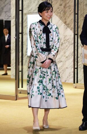 5月9日、『みどりの感謝祭』にお気に入りのワンピで参加された佳子さま