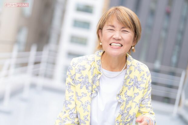 山田邦子 撮影/佐藤靖彦