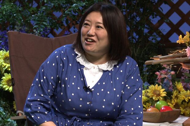 2020年9月放送『生理CAMP2020』に出演の森三中・黒沢かずこ　(c)テレビ東京