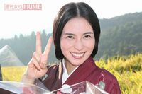 『直虎』柴咲コウ、笑顔でクランクアップ「つらかったこと忘れちゃいました」