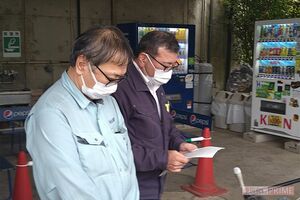 《千葉・八街　児童5人死傷事故》報道陣の取材に応じる南武運送の親会社「南武」の社長ら