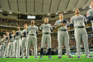 シアトル・マリナーズ時代のイチロー 撮影/小中村政一