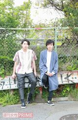 左から松下優也、平間壮一　撮影／森田晃博