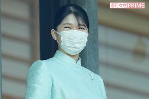 '21年12月に成年を迎え、新年一般参賀に初めて出席された愛子さま（'23年1月2日）