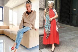 インスタグランマの内藤朝美さん（左）と木村眞由美さん（右）