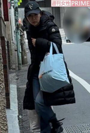 2025年2月、卓球教室の会場にやってきた福原愛