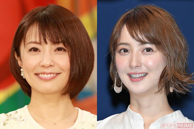 小林麻耶（写真左）、佐々木希（右）