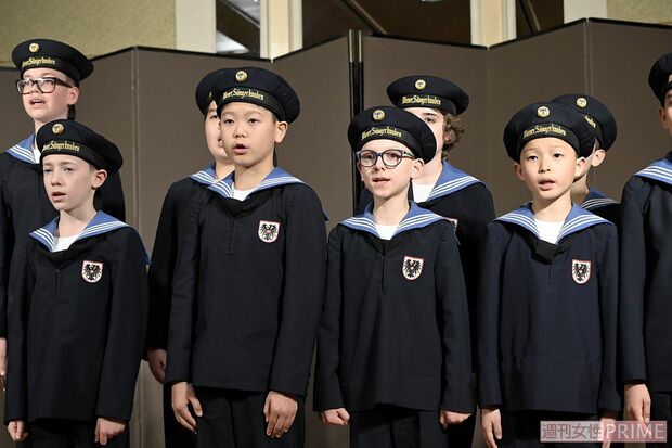 今回はウクライナ出身の団員も参加しているそう（撮影／渡邉智裕）