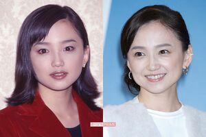 永作博美(左は20数年前)