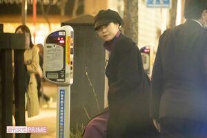 『家売るオンナの逆襲』の打ち上げに姿を見せたイモトアヤコ（'19年3月）