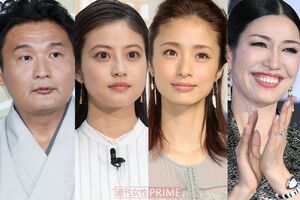 （左から）貴乃花、今田美桜、上戸彩、アンミカ