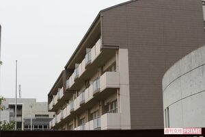 北條容疑者の勤務していた大阪市内の中学。職場では同性愛者だと打ち明けていなかった