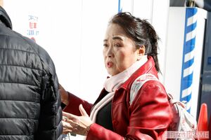 直撃取材を受けてくれた渡辺えり