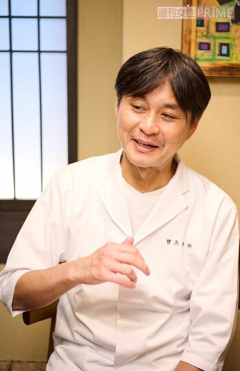ユーモアある語り口で話してくれた笠原将弘さん 撮影/山田智絵