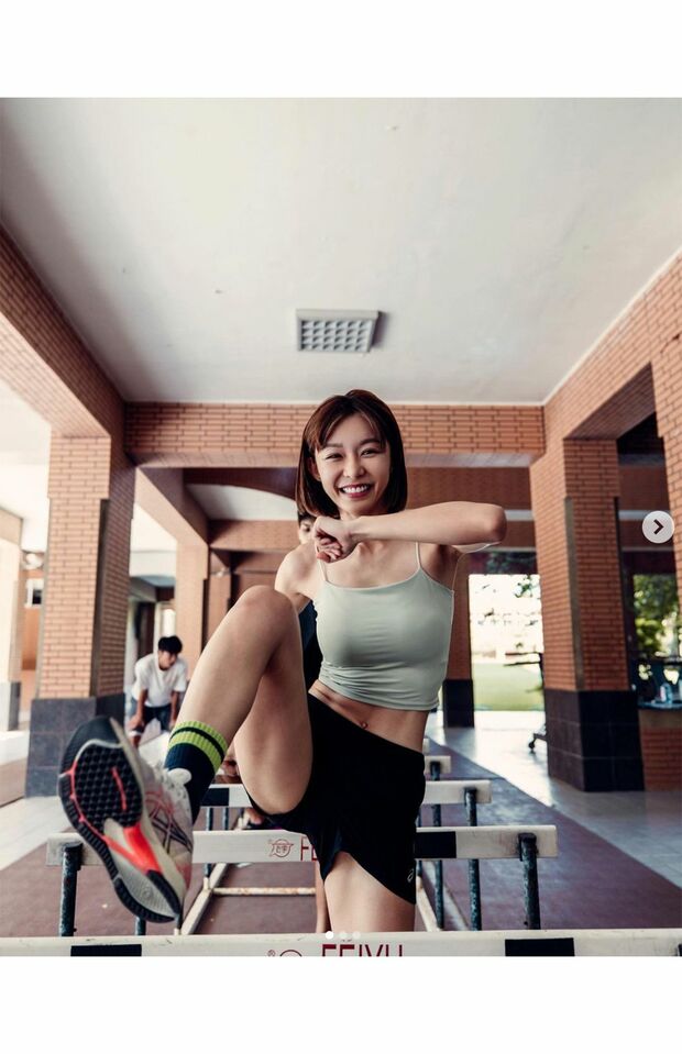 楽天ガールズの陳怡叡（ユリ）（インスタグラムより）
