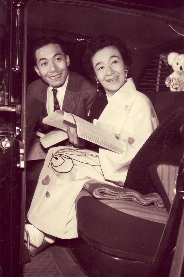 蝶々さんと南都雄二さん