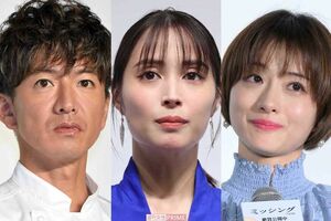 左から木村拓哉、広瀬アリス、石原さとみ