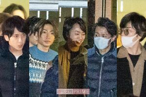 嵐の5人（左から）二宮和也、相葉雅紀、櫻井翔、大野智、松本潤