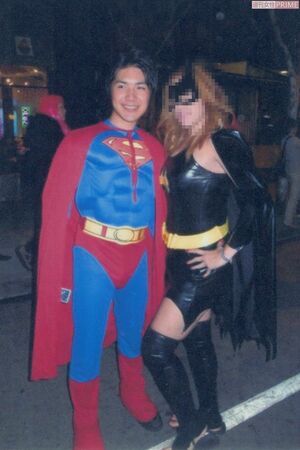 大学3年のアメリカ留学時にハロウィンを楽しむ小室さん（'12年ごろ）