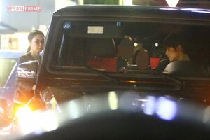 2014年9月、娘の学習塾送迎にきた松嶋菜々子と反町隆史