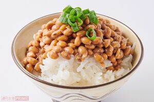 納豆かけご飯　撮影／山田智絵