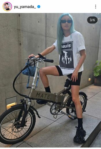 脚の細さに心配が集まった山田優(本人のインスタグラムより)