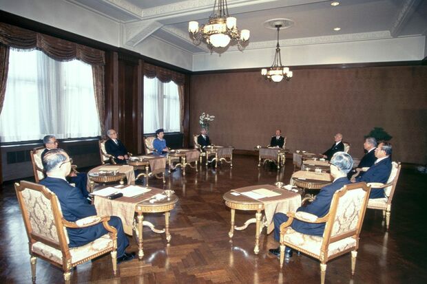 ‘93年1月、当時の皇太子さまのお妃として雅子さまが内定した皇室会議