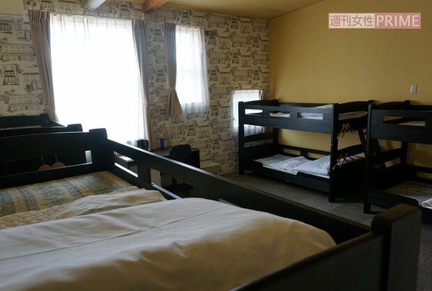 建物にはホテルもあり合宿も可能