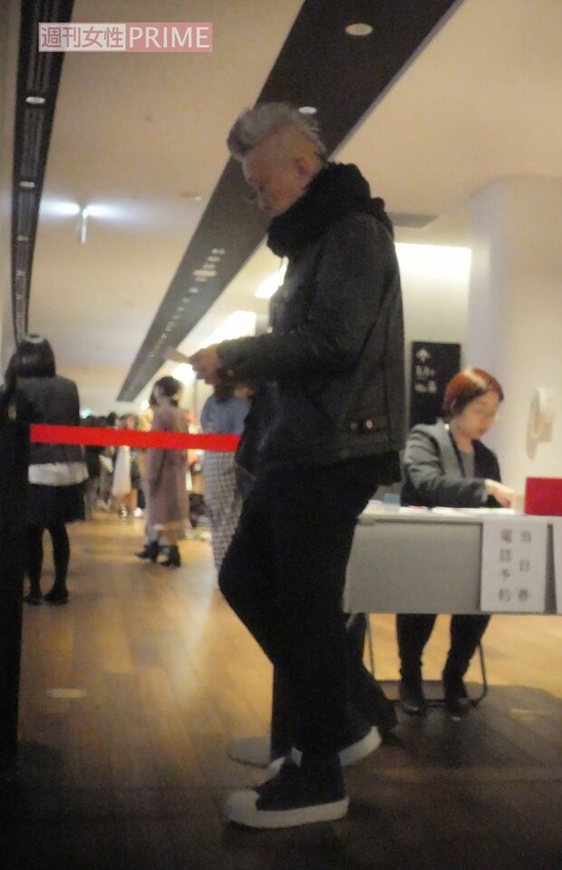 2020年3月にマルシアの出演舞台をひとりで見に来ていた松本直樹