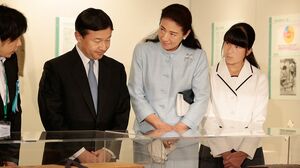 一昨年（戦後70年）の夏休み中には、戦争関連の展示会にも足を運ばれた（'15年8月）