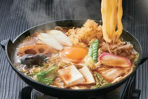 『ばんどう太郎』のみそ煮込みうどん