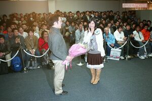 石原さとみファンイベントにて(2004年)