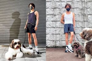 盛夏の“さんさん”コーデ。40代最後の肌見せに感謝。汗ジミもファンには尊い（木村拓哉のインスタグラムより）