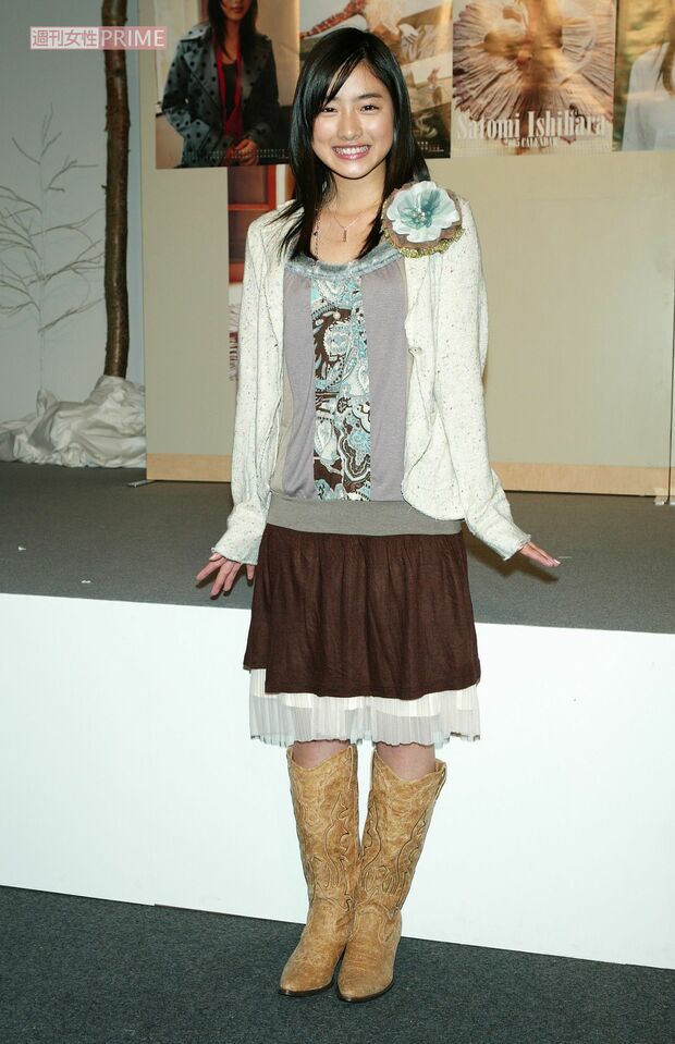 石原さとみファンイベントにて(2004年)