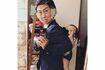 キンタロー。が、まさかの中野渡頭取（北大路欣也）に……!　今年1月に誕生した愛娘をおぶって。似てないのに似て見えてきてしまうミラクル（本人インスタより）