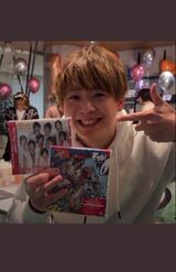 インスタライブで元メンバーの森本龍太郎の顔を隠す有岡大貴