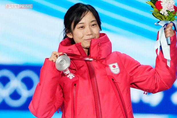 北京五輪・スピードスケート女子1500メートルで銀メダルを獲得した高木美帆（JMPA代表撮影）