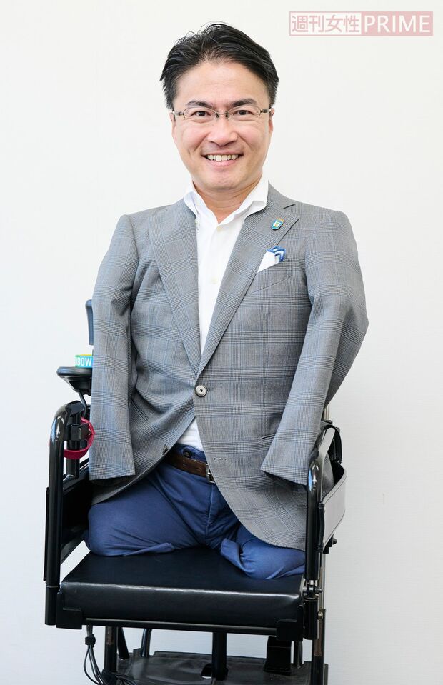 乙武洋匡さん　撮影／山田智絵