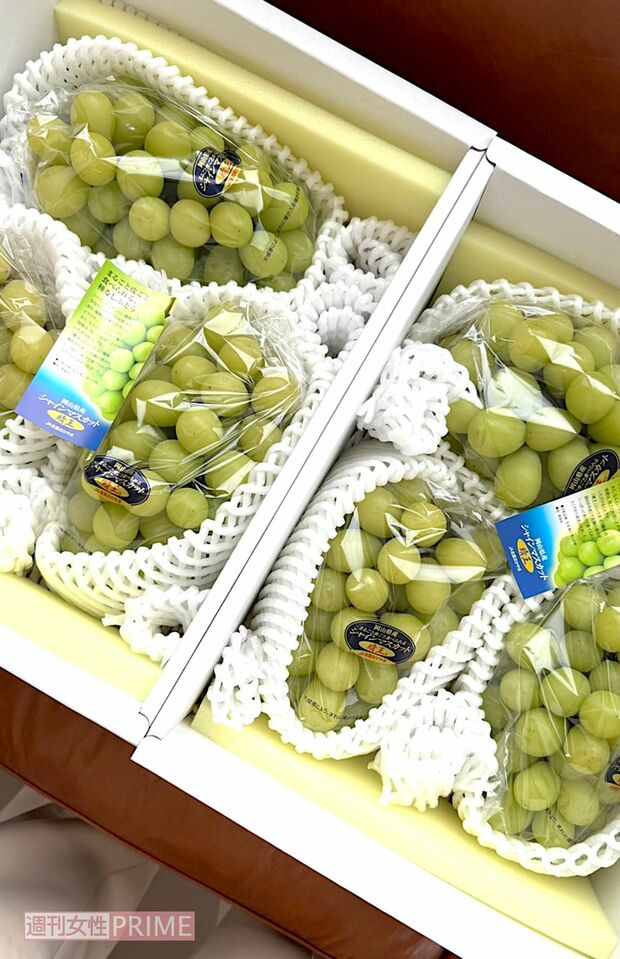 旬のフルーツをいつも買い置きし、加トちゃんがすぐ食べられるように 撮影/加藤綾菜