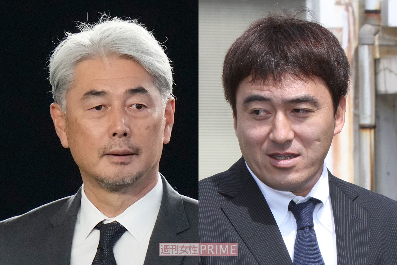 東北楽天ゴールデンイーグルス・吉井理人監督の就任会見で〈名札・握手