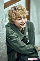 香取慎吾　撮影／廣瀬靖士