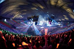 嵐ラストライブの様子(公式Xより)